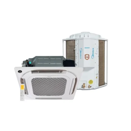 Ar Condicionado Split Inverter Cassete 4 Vias Springer Midea Connect 36000 BTU/h Frio –220 Volts