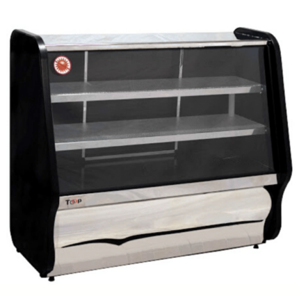 Balcão Refrigerado BRT-125 Black – 2 Placas Frias 1.25m Tampo Inox – Ormifrio