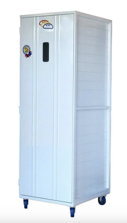 Armário de Pães Completo com 20 Assadeiras 58 x 70 de Alumínio Desmontável Imeca