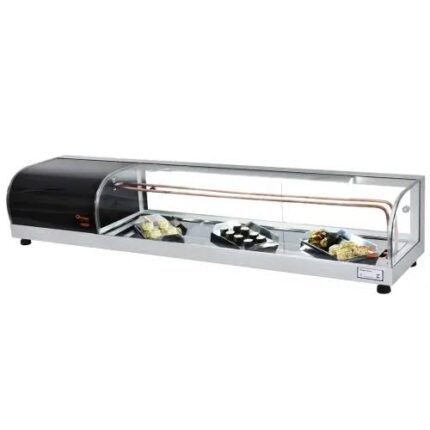B-VFRS1950 - Vitrine Refrigerada Beta Sushi 1,95m Prata - 127V - Omega