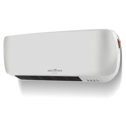 Aquecedor de Parede Britânia BAQ2200B 2 em 1 com Timer 220v